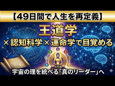 王道学×認知科学｜49日で真のリーダーへ覚醒します