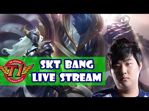 [ July 3,2016 ] SKT Bang - Sivir ft SS Tank,IG rookie vs - Bot lane - s6 live stream