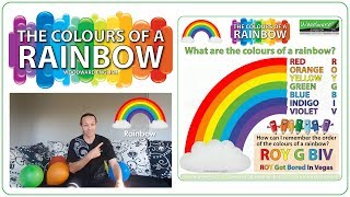 Colours of a Rainbow - English Vocabulary