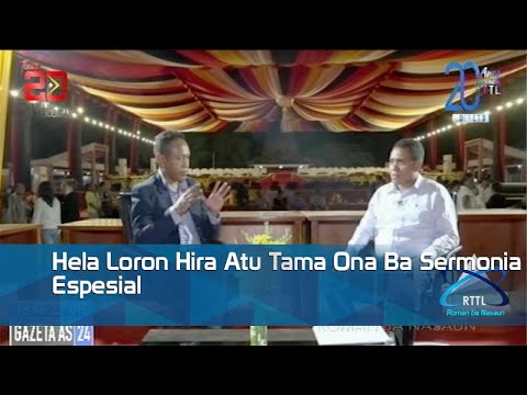 Hela Loron Hira Atu Tama Ona Ba Sermonia Espesial