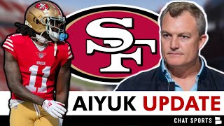 49ers News: Brandon Aiyuk UPDATE From 49ers GM John Lynch Before 2024 NFL Draft