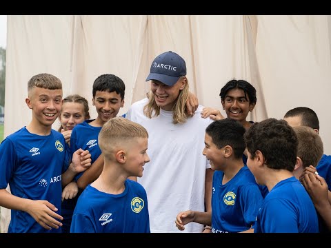 Haaland x Grorud x Arctic: Big dreams and lifetime memories.