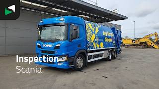 Camion poubelle Scania P340 P 6X2 CNG ENGINE! 20m3 NTM garbage truck steering axle Reta | Image 4 - Autoline
