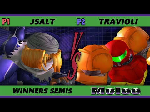 S@X 406 Online Winners Semis - JSalt (Sheik) Vs. Travioli (Samus, Sheik) Smash Melee - SSBM