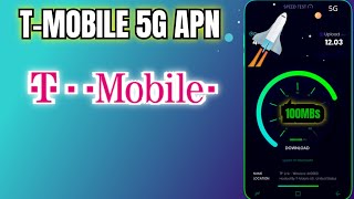 T-Mobile 5G APN Settings | T-Mobile apn settings