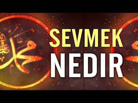 Sevmek nedir - Nureddin YILDIZ