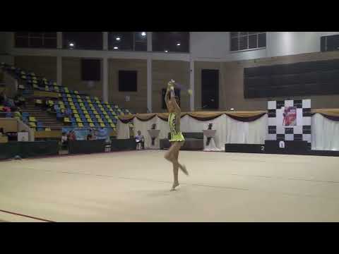 Alexandra Jucan Clubs CSS Nr  2 Baia Mare Juniors Level B Arad Trophy Rhythmic 20 October 2018