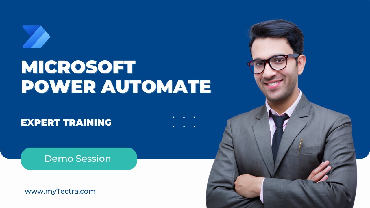 Microsoft Power Automate Training Tutorial | Online Demo Session | myTectra