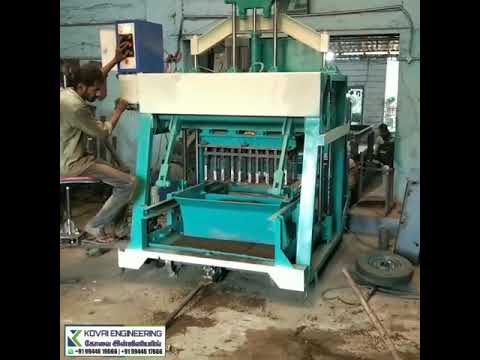 Autofeeder Hollow Solid Block Making Machine