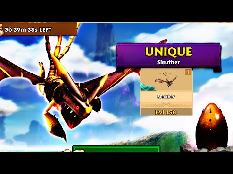 SLEUTHER Max Level 150 Titan Mode - Unique Triple Stryke - Dragons:Rise of Berk