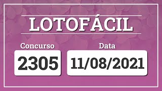 Capa de LOTOFÁCIL 2305