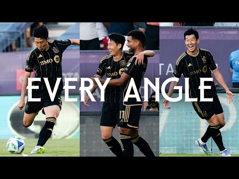 EVERY ANGLE OF SON HEUNG-MIN'S FIRST MLS GOAL