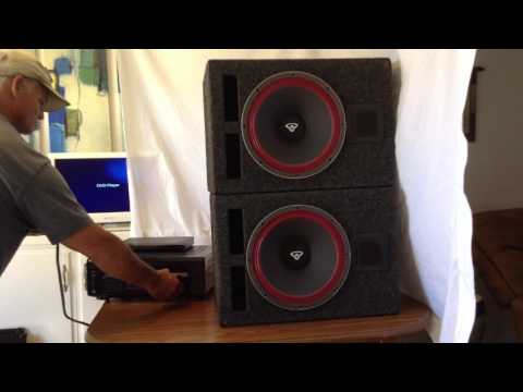 Cerwin-Vega (Pair) M-1 Passive Speaker 2 ways 150W (Each) RMS MF 12"