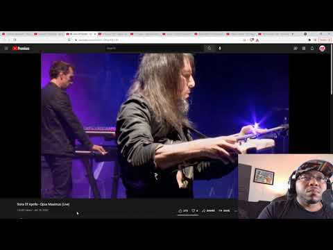 Sons Of Apollo - Opus Maximus (Live) (Reaction) Another good song for spooky season!!