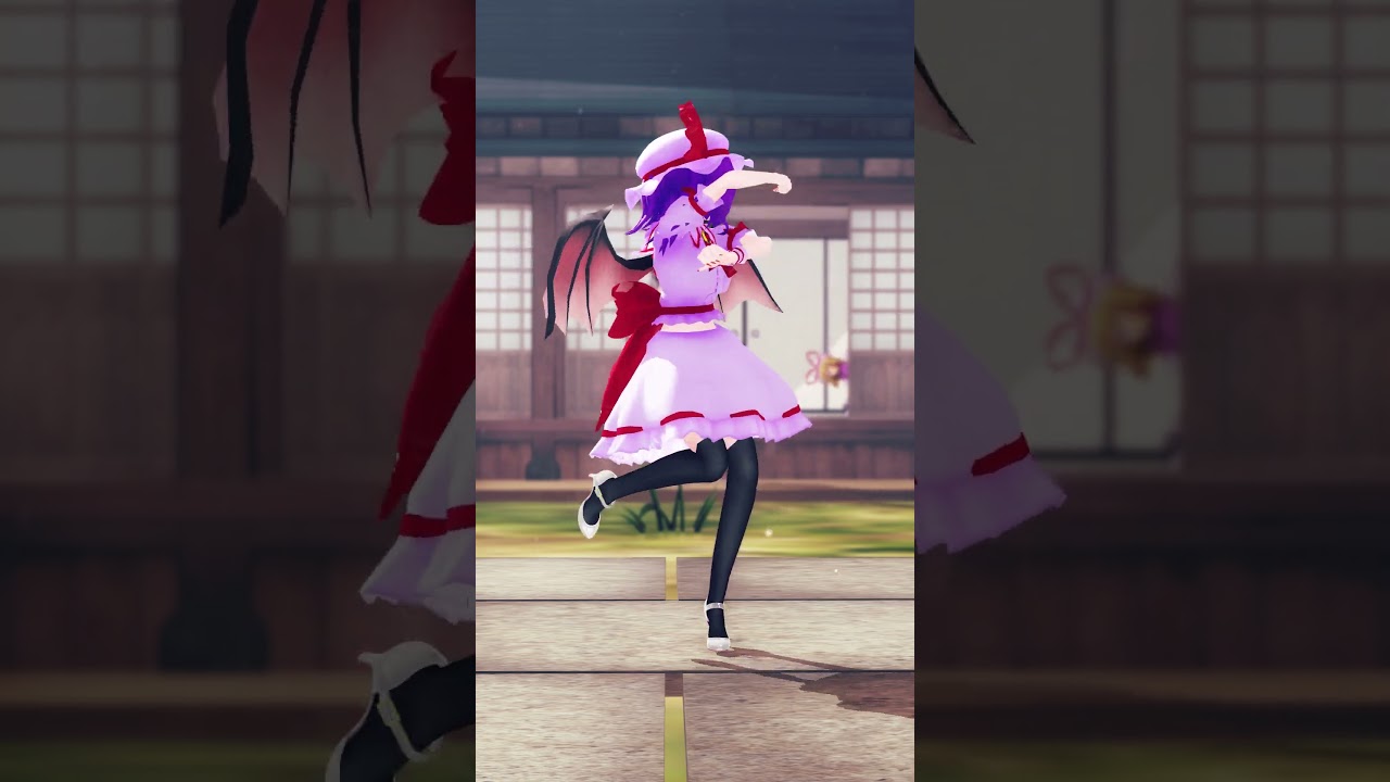 レミリアが【愛包ダンスホール 】を踊って見た🦇 #mmd  #レミリアスカーレット  #レミリア ＃愛包ダンスホール