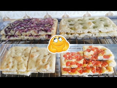How to make focaccia bread fluffy Italian focaccia and pizza BEST FOCACCIA RECIPE
