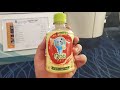 Qoo Japanese Apple Juice Review Haneda Tokyo Airport Japan
