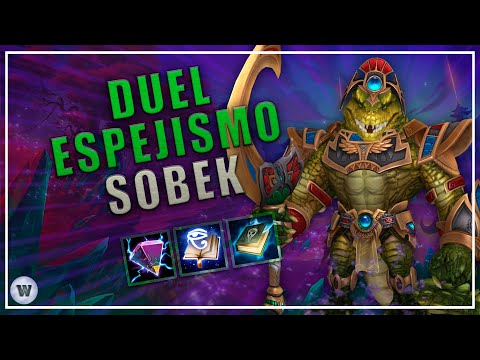 SOBEK, EL COCODRILO SUFRE MUCHO | Smite Duel Espejismo #23 || Smite Gameplay Duel Español