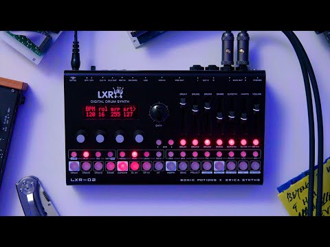 The next level of drum machines: LXR-02