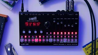Video thumbnail for The next level of drum machines: LXR-02 by SUTURE SOUND
