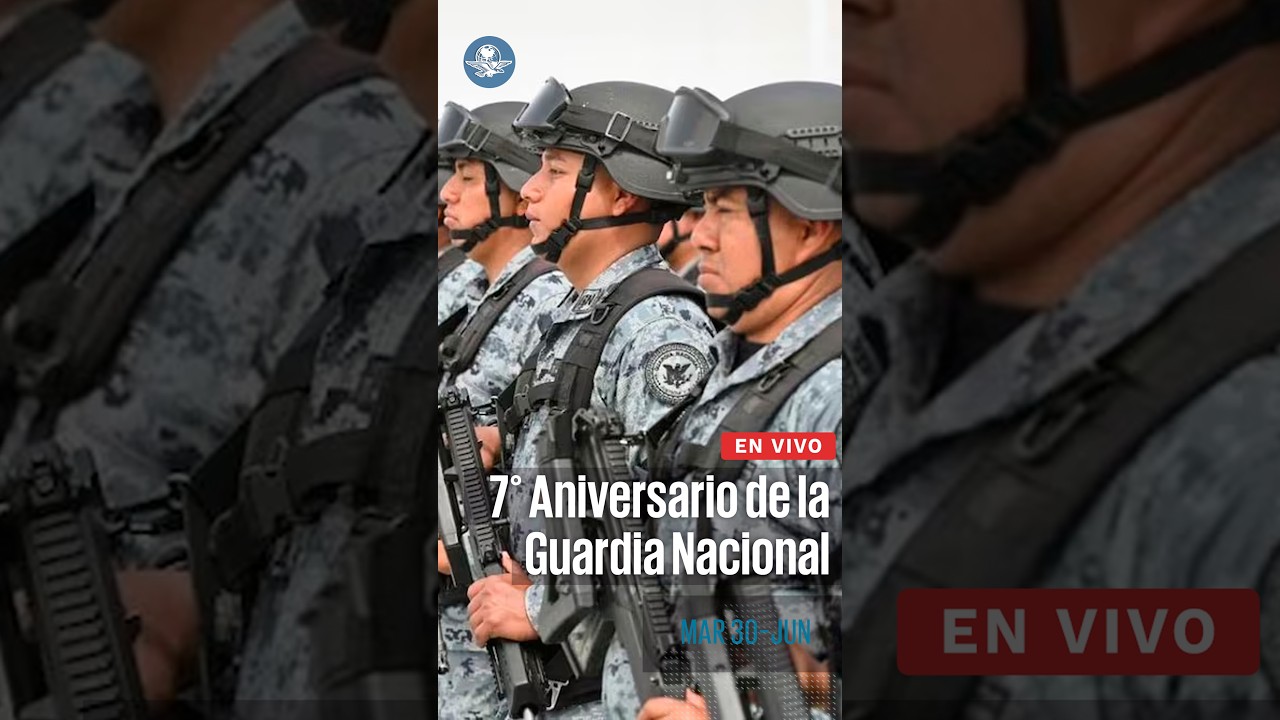 Claudia Sheinbaum encabeza el 7° Aniversario de la Guardia Nacional en Huehuetoca, Estado de México📱