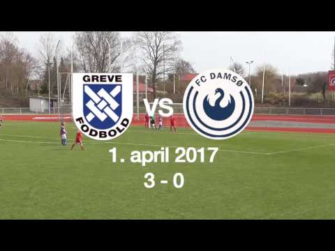 Målene fra Greve vs. FC Damsø