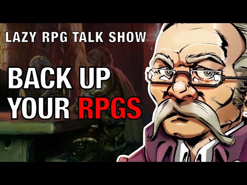 Back Up Your Digital RPG Stuff – Lazy RPG Talk Show