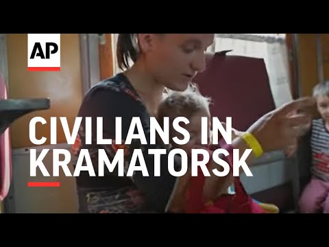 Civilians in Kramatorsk defy calls to evacuate