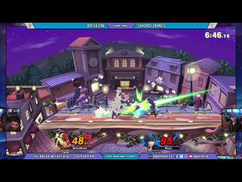 The Break #507   SSBU G1   Leon VS Shoyo James