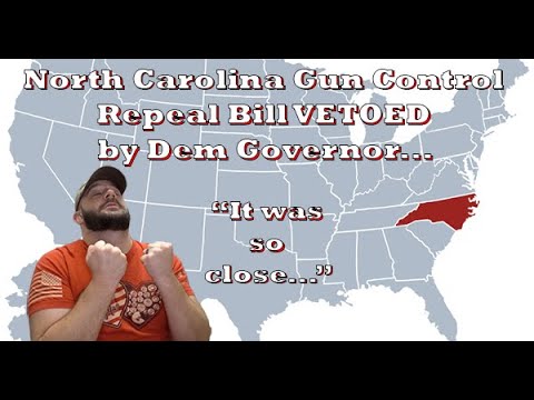 Breaking: Dem Governor in NC VETOES GUN CONTROL REPEAL… Is this the end, or just the beginning?... Thumbnail