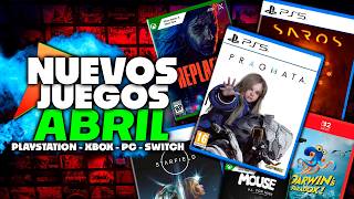 Download lagu Los MEJORES juegos de ABRIL 2026 🔥 Pragmata, Starfield, Replaced, Saros y más mp3