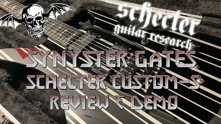 Video thumbnail for Schecter Synyster Gates Custom-S Review And Demo by jake the fate