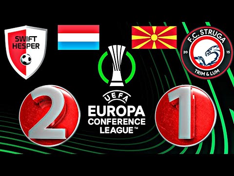 Swift Hesperange 2-1 Struga | ECL 2023-2024