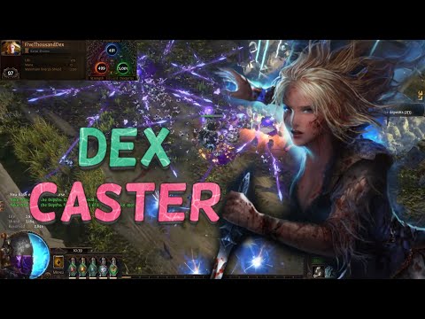 Eye of Winter Dex machine gun caster Scion