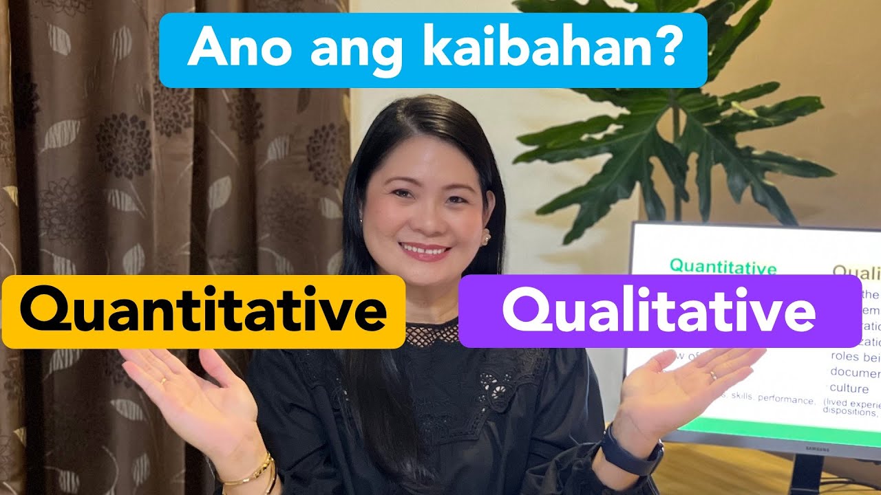 Putar video Quantitative vs. Qualitative Research - Ano ang kaibahan sekarang Quantitative vs. Qualitative Research - Ano ang kaibahan