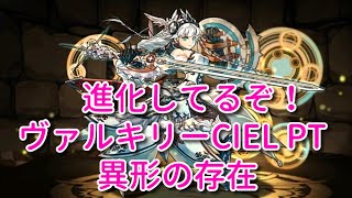 【実況パズドラ】耐性もあって使いやすい　ハンター♀ヴァルキリーCIEL装備　サブで使ってみた