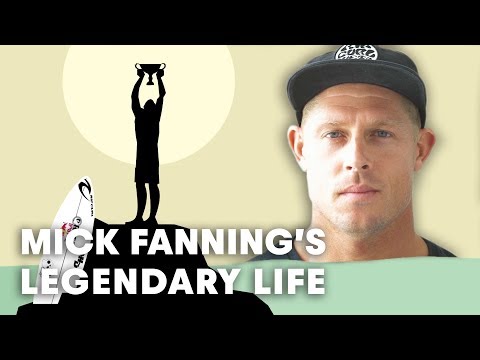 Mick Fanning's life gets animated | Story Of A Legend