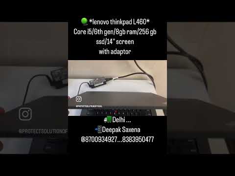 Dell second hand laptop, 8gb, i5