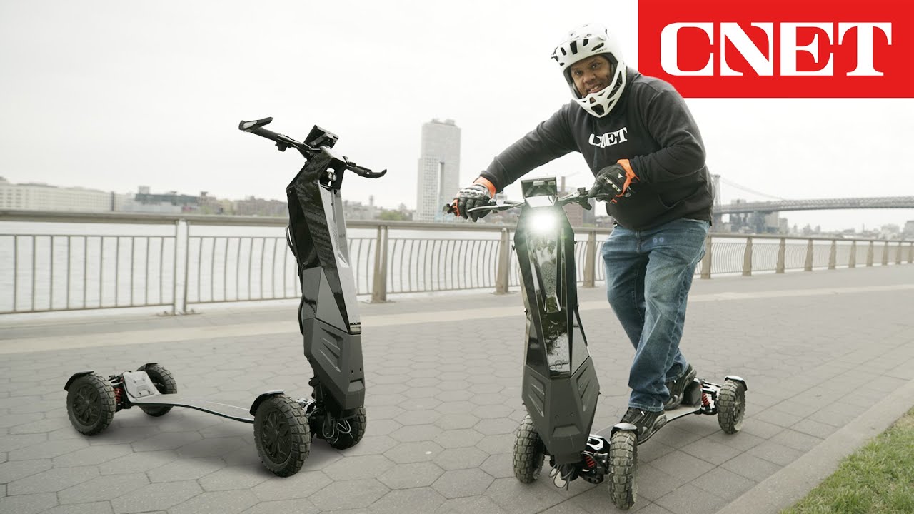 Dragonfly DFX Hands On: 4-Wheel Electric Sport Scooter