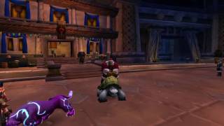 Orcs in Ironforge Christmas - A World of Warcraft Christmas