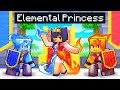 Playing as an ELEMENTAL PRINCESS in Minecraft!