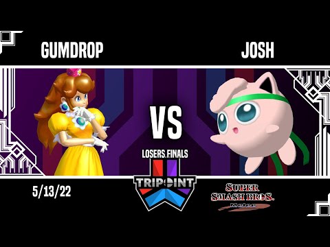 Tripoint Smash 143 - Losers Finals - Gumdrop(Peach) Vs. Josh(Jigglypuff)