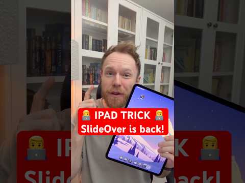 iPadOS 26.1 recupera Slide Over en la multitarea
