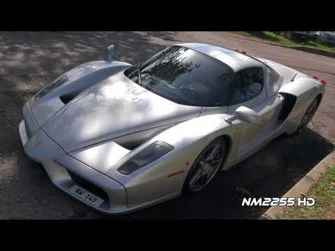 Straight Piped Ferrari Enzo BRUTAL Tunnel Sound!