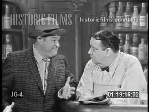 Joe The Bartender & Crazy Guggenheim (with Son!) - Jackie Gleason & Frank Fontaine 1962 classic!