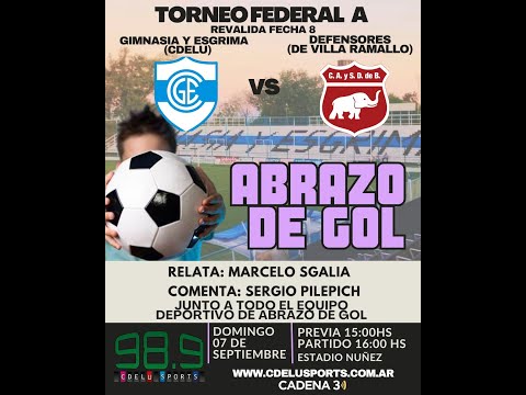 FEDERAL A FECHA 8 REVALIDA // GIMNASIA VS DEFENSORES DE VILLA RAMALLO