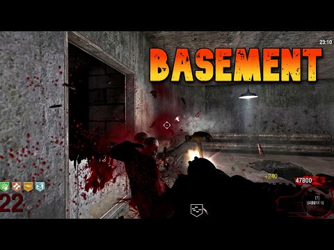 BASEMENT SURVIVAL BONUS MAP *FROM CHISAI* BLACK OPS ZOMBIES CUSTOM MAP