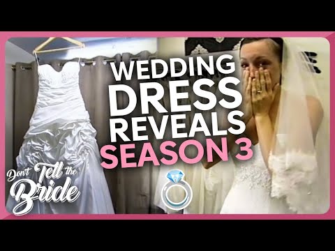 Wedding Dress Reveals! | Don't Tell The Bride | Season 3 💍