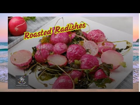 Roasted Radishes with Honey & Crispy Greens 🌿 | Sweet, Savory & Surprisingly Addictive Side Dish