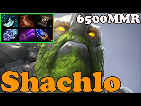 Dota 2 - Shachlo 6500 MMR Plays Tiny - Ranked Match Gameplay